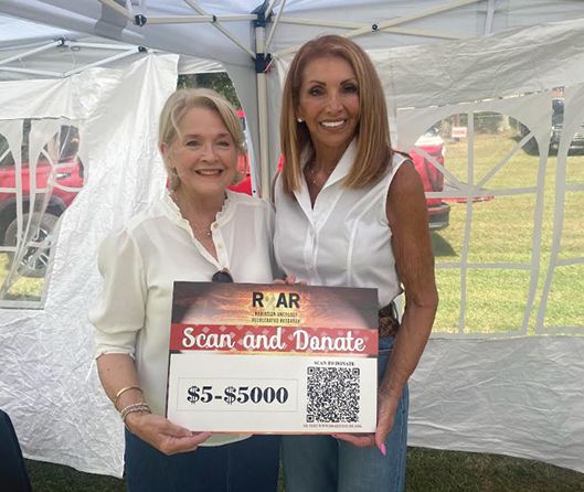 Cathy Pilcher and Sible Howell