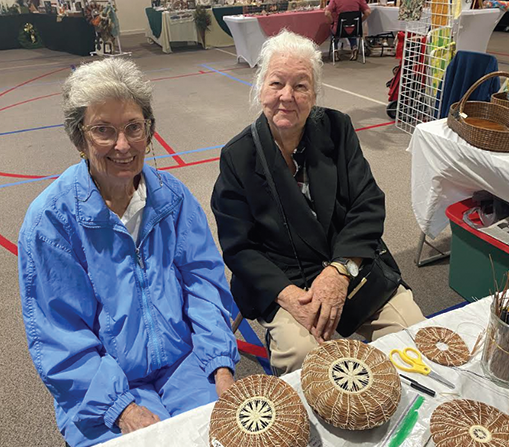 Louise Tommie and Gloria Tibbs