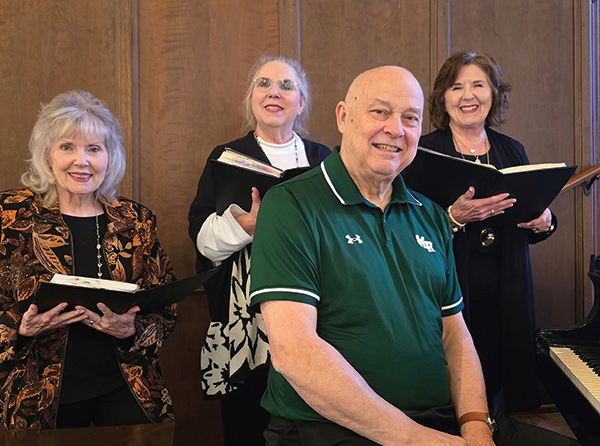 Margaret Powell, Tammy Meacham, Walt Rogers, and Freda York