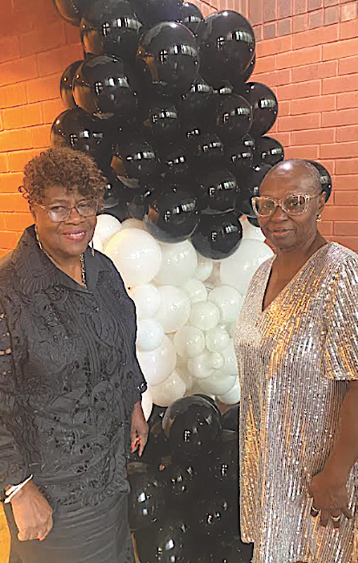 Doris Lewis and Bertha Thomas