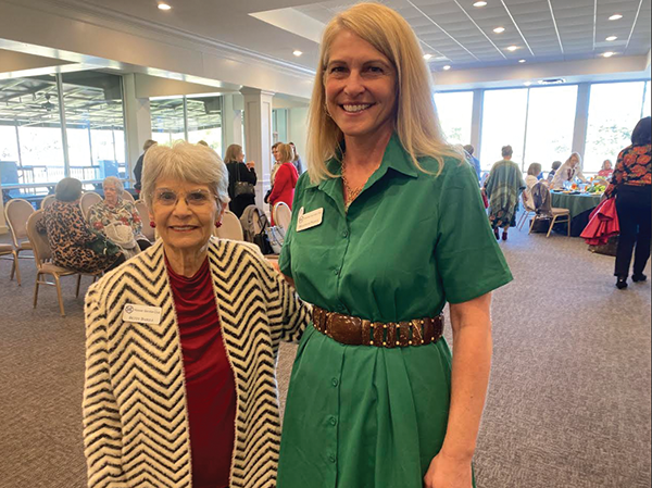 Betty Daigle and Heather Pierce