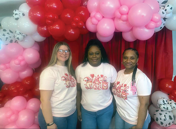 Members of the Planning Committee: Reese Carmony, Shon Harris and Maya Lewis