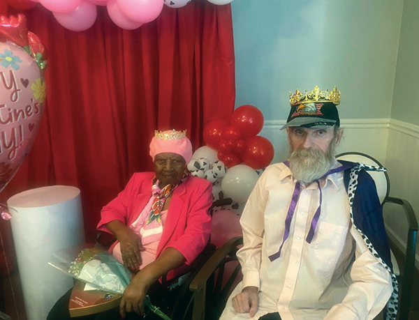 Queen Betty Jean Turner and King Elvin Travis