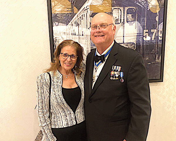 Darla and MSSAR Vice-President Dr. Keith Goodfellow