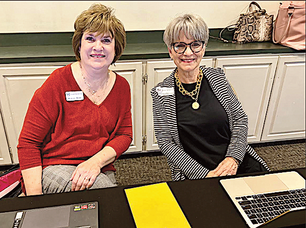 Barbara Henry and Deborah Weyandt
