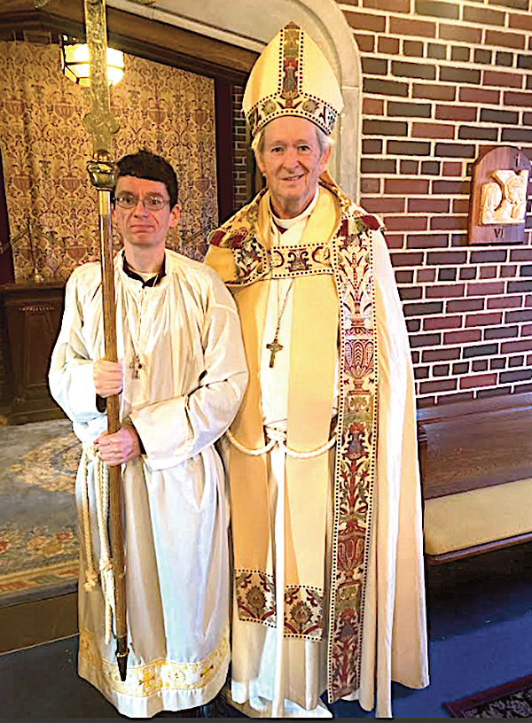 Clint Davis and The Rt. Kee Sloan, ret. Episcopal Bishop of Alabama