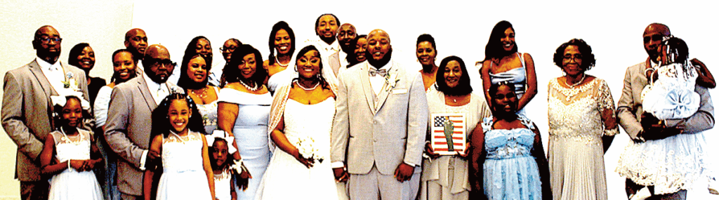 The Townsell family celebrated the wedding of Chase and Shaniqua Townsell over Easter weekend.