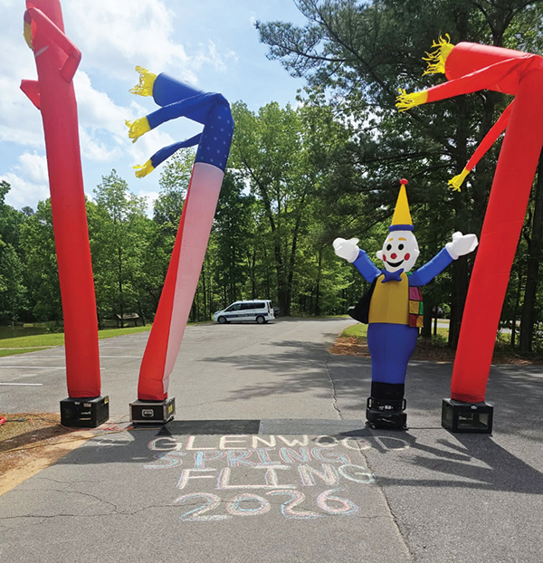 Glenwood Spring Fling entrance