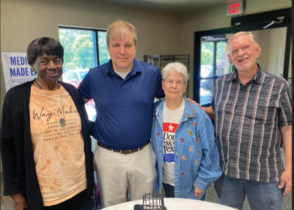 Bobbie Groce, Rusty Smith, Charleen Glenn and Jack Praytor