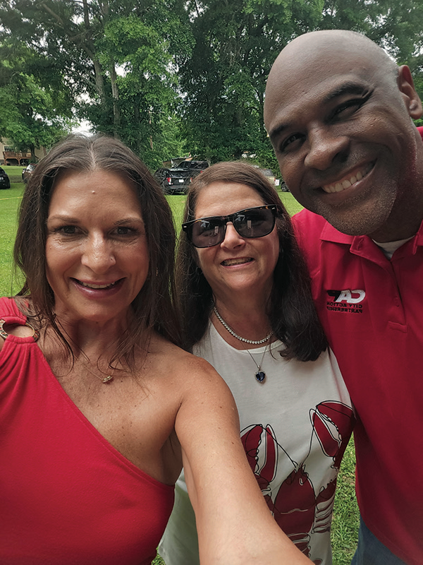 Terri Ball, Mona Stephens and Jeh Jeh Pruitt