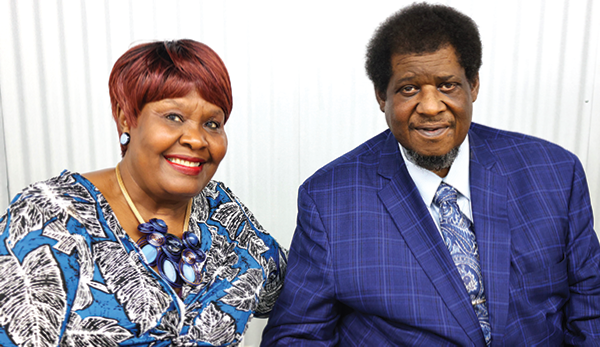 Pastor Bonner and wife Mrs. Yolanda pose
