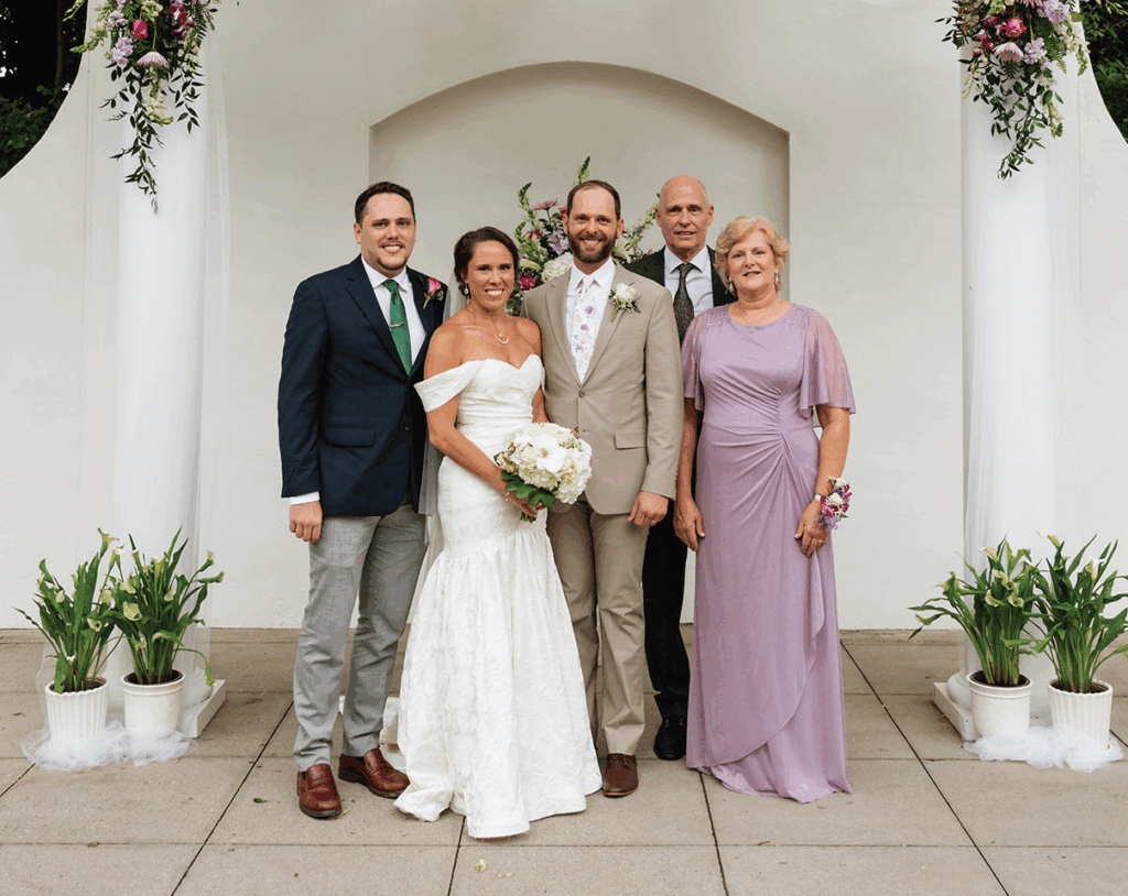 Cole Rutkowski, Kasey and Woody Mathis, and Joe and Julie Rutkowski