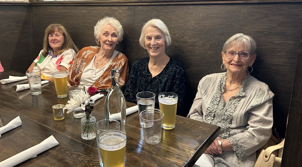 Kay Troupe, Lynn Parsons, Brenda Gill and Mary Alice Rowell
