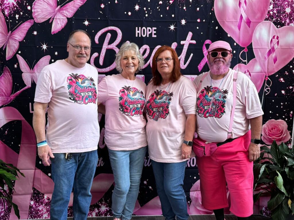 Don Huey, Kim Huey, Kay Barry and Darryl Barry