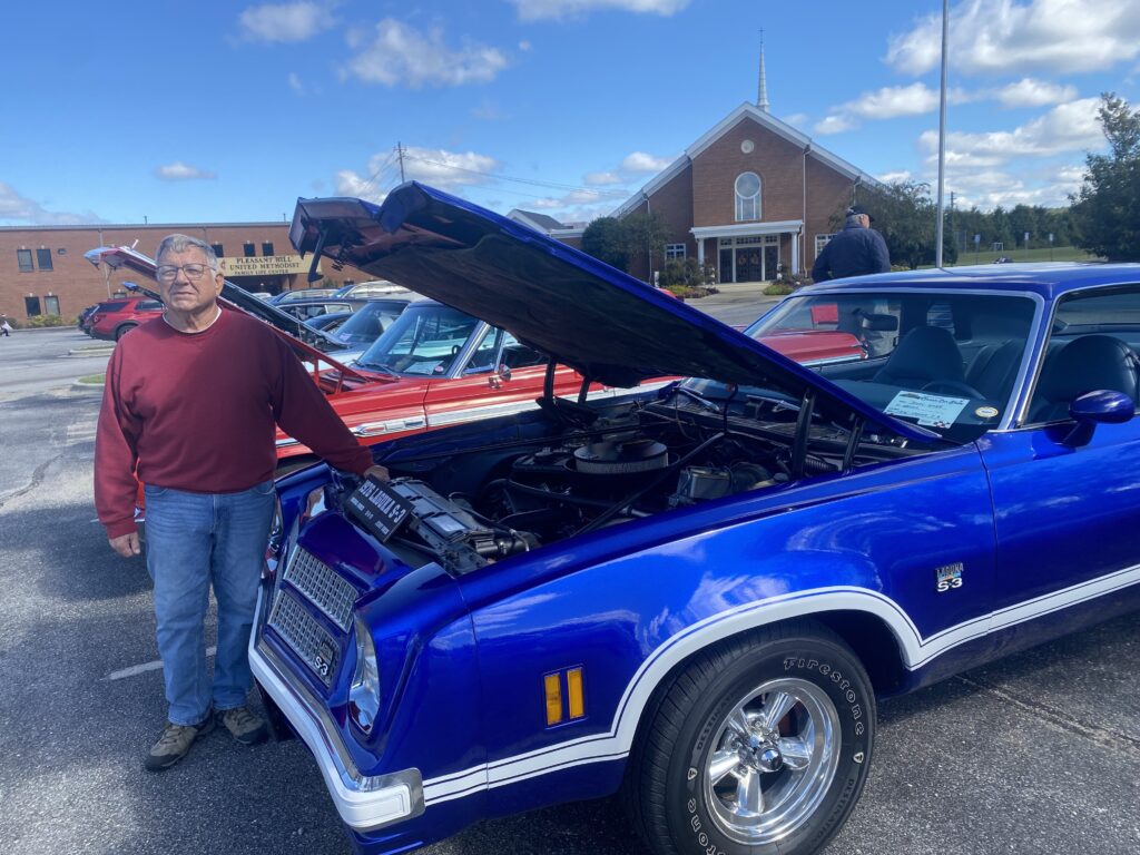 Jerry Owen with a 1976 Chevrolet Laguna S-3
