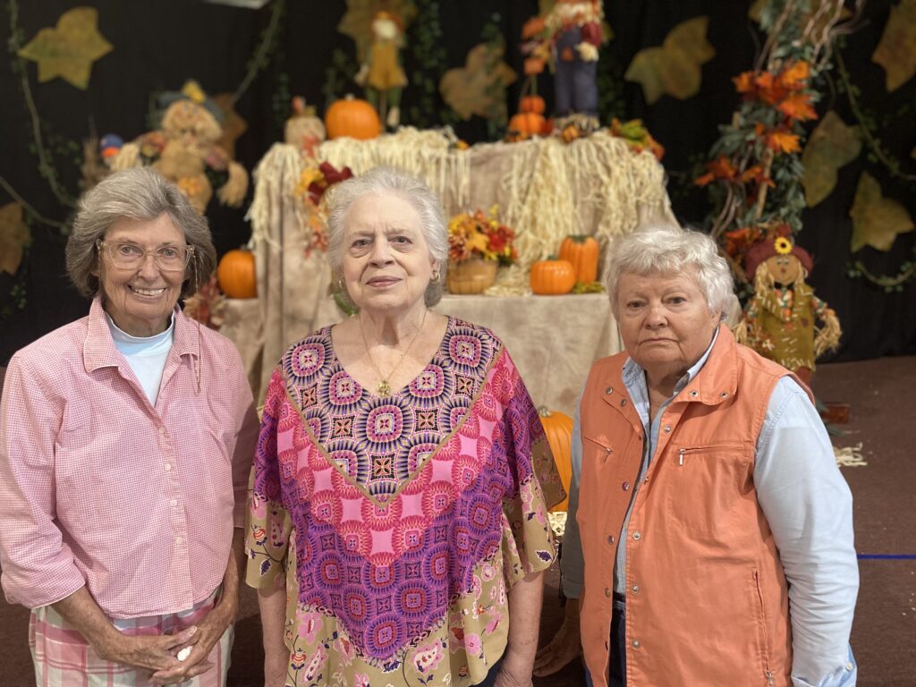 Louise Tommie, Shirley Butler and Luellen Nagle