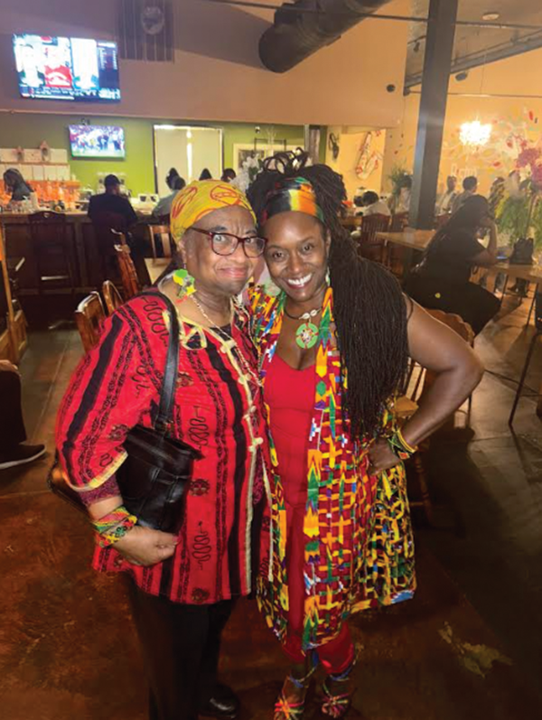 Dr. Cora Ssengoba and Board member Dr. Anissa Ssengoba-Ubogu