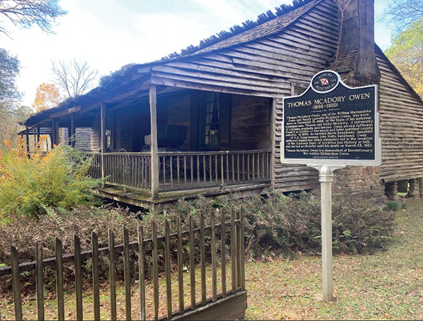 McAdory House on Eastern Valley Road
