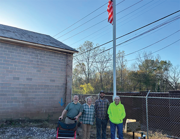 Brian Burrows, Judy Moore Mathis, Woody Mathis and Dan McCrimmon
