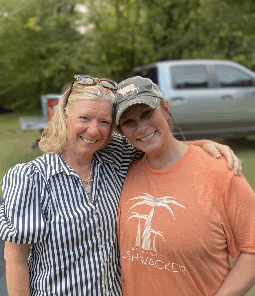 Stephanie Meadows and Robyn White