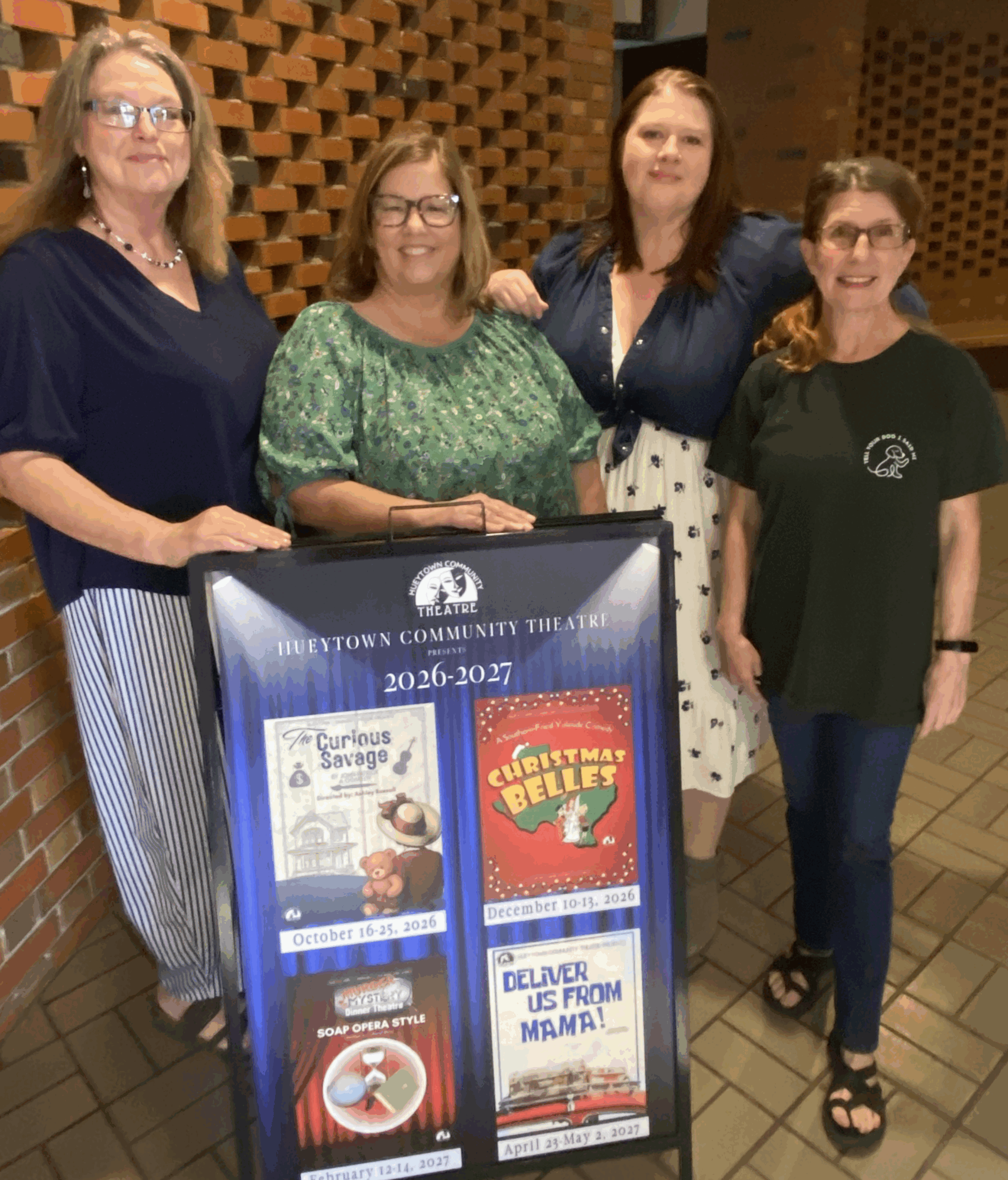 Lori Davidson, Katsy Sellers, Ashley Russell and Tammy Earnest.